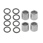 Ubersweet Set of 8 Skateboard Bearings Abec 11 with Spacers, Washers Orange