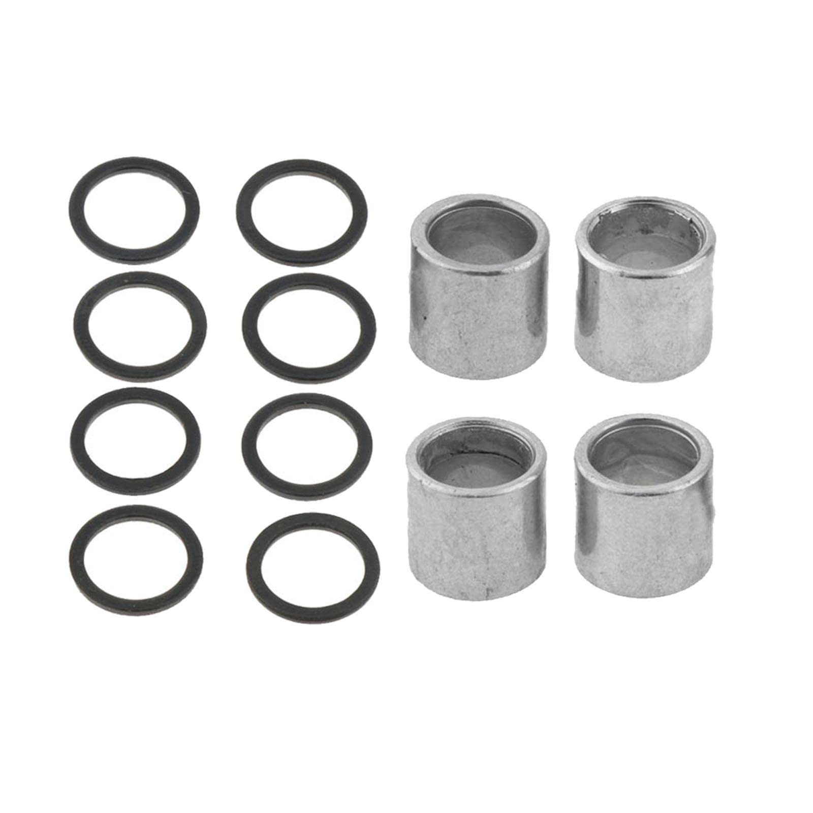 Ubersweet Set of 8 Skateboard Bearings Abec 11 with Spacers, Washers Orange