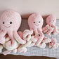 JOSON Cute Octopus Plush Toys  Soft Octopus Stuffed Animals  Girls and Boys mature-themed Birthday (16 Inch  Pink)