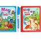 Magic Water Coloring Book for Kids with Reusable Magic Pen No Mess Water Doodle Drawing Board | Educational Learning Toy for Tod