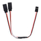 ACEIRMC 6Pcs 200mm Servo Extension Cord Wire Cable RC Car Helicopter Servo Receiver Y Extension Cord Wire Lead (200mm)