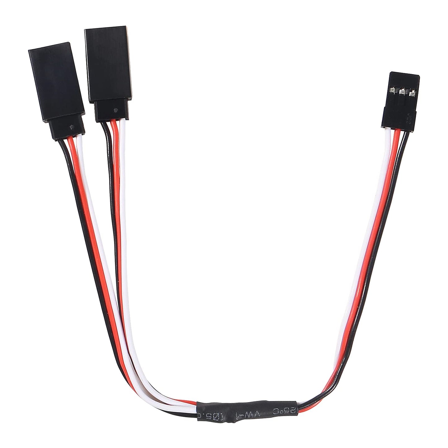 ACEIRMC 6Pcs 200mm Servo Extension Cord Wire Cable RC Car Helicopter Servo Receiver Y Extension Cord Wire Lead (200mm)