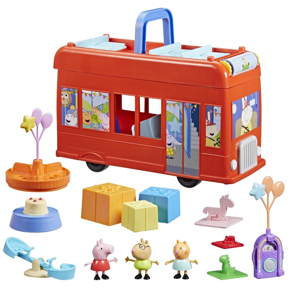 Peppa Pig F88815S1 PEP PEPPAS 2-in-1 Party Bus