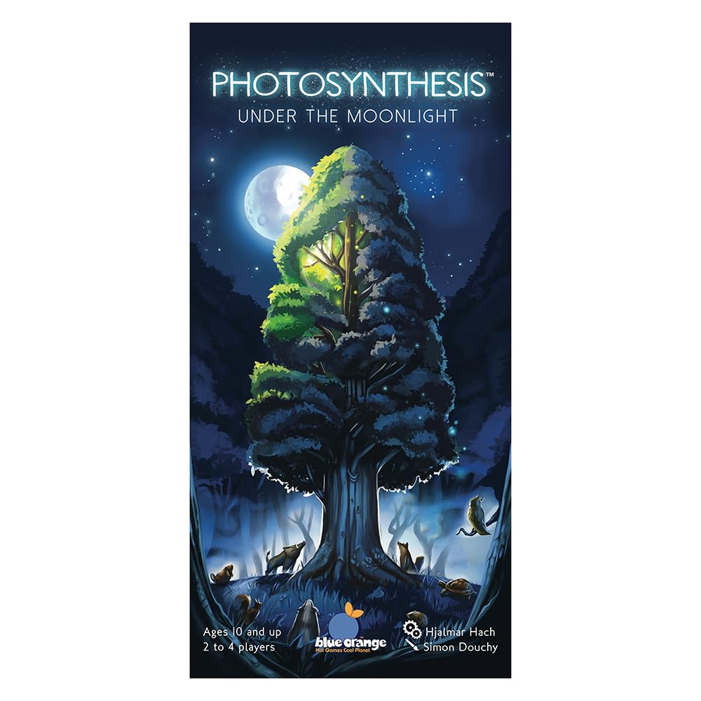 Photosynthesis Under The Moonlight - Expansion to Photosynthesis Original Game- Family or mature-themed Strategy Board Game for 2 to 4 Players. Recommended for Ages 10 and Up.
