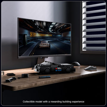 Mould King Speed Champion Car Building Toys with Acrylic Display Case Model Race Car Toy Building Blocks Kit 27014 Collectible R