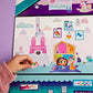 Craft-tastic Wall Sticker Playhouse - 3ft Tall Dreamhouse, Multi, Cardstock, Model CT1833T, 650+ Reusable Stickers