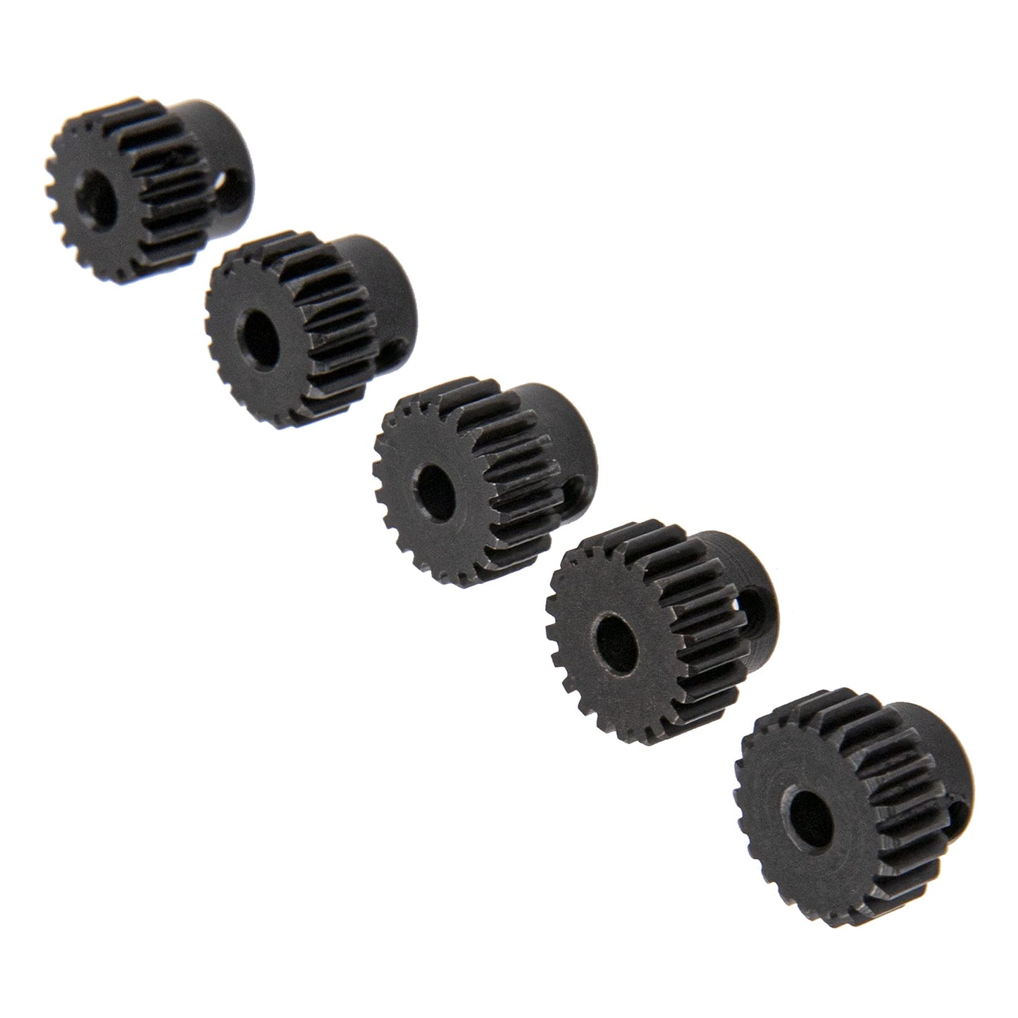 5Pack Sharegoo Steel 48P 3.175Mm Pinion Gear Sets 18T 19T 20T 21T 22T Fit 3.175Mm (1/8-Inch) Shaft Compatible With Arrma Hpi Kyo