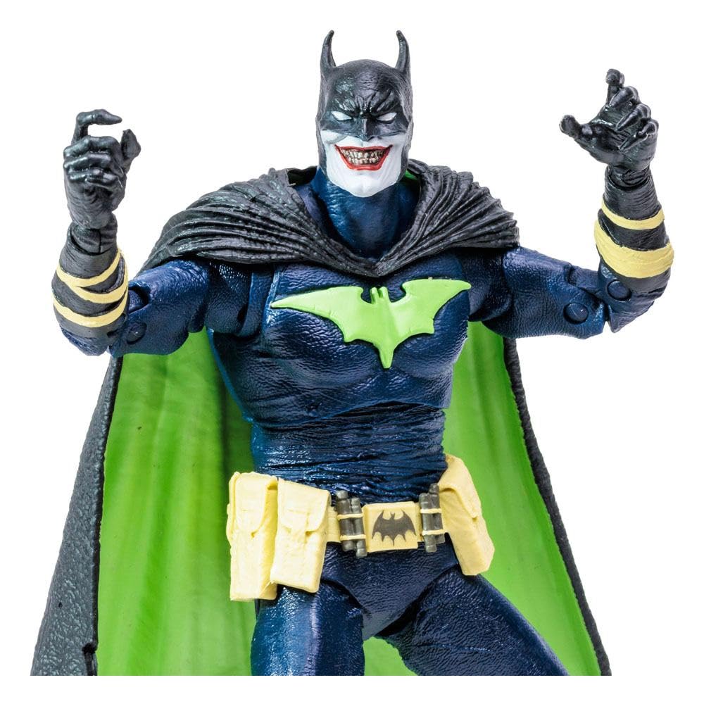 McFarlane Toys DC Multiverse Batman Who Laughs 7" Action Figure - Multicolor, PVC, Model TM15249P, Includes Accessories
