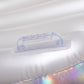 Funsicle: Pearl Princess Lounge - Inflatable Pool & Water Float, 58.5x55x40, Holographic & Pearlized Design, Water Toy, 220 lb C