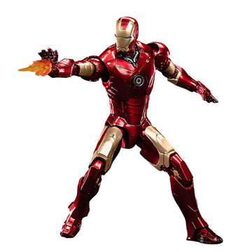 Hiplay Zd Toys Collectible Figure Full Set: Anniversary Series Non-Luminous Version: Iron Man Mk3 (1906-03), 1:10 Scale Miniature Action Figurine Bfggtxmk3
