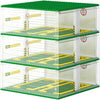 Parking Garage for Speed Champions Race Car, DIY 3-Layer Parking Display Case Building Blocks Set (Not Include Race Car Model)