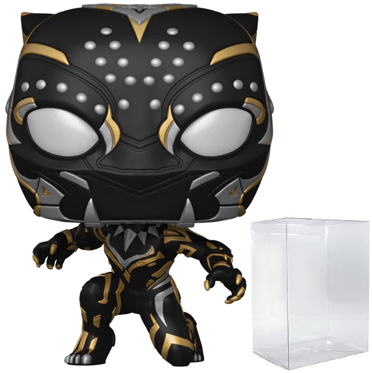 Marvel: Black Panther: Wakanda Forever - Shuri As Black Panther Funko Pop! Vinyl Figure (Bundled With Compatible Pop Box Protect