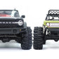 HOBBYSOUL 1.0 Mud Slingers Tires 64 * 25mm Super Soft Sticky 1.0 Crawler Tires for RC 1/24 AX24 SCX24 FCX24 1/18 TRX4M Upgrade