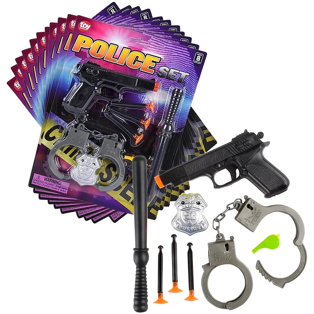 Rhode Island Novelty Police Action, 8 Pc Set