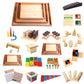 Merishoppwooden Montessori Bee Cliping Box & Consecutive Numbers Sorting Kids Toy2 Sets Montessori Toy
