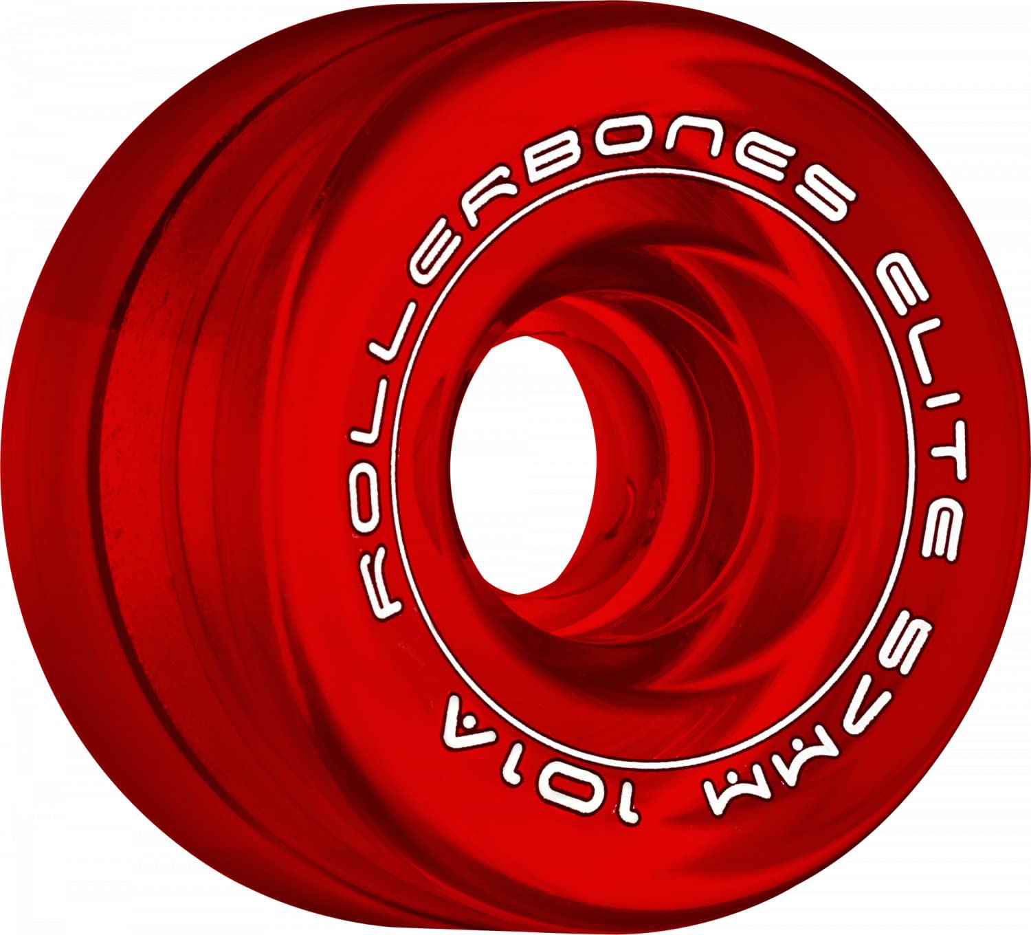 Rollerbones Art advanced 57mm 101A Red Roller Skate Competition Wheels 8 pk