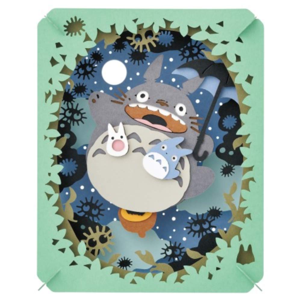Ensky - My Neighbor Totoro - Illuminated by The Moon, Paper Theater Craft (PT-048)
