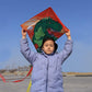 Diamond Kite [2 Pack] Dinasour+Unicorn Eddy Kite, Beginners Kite For Children, Wonderful Beginner Kite For 3 Years Up, 60X70Cm W