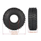 4Pcs Rubber 120x44mm 1/10 RC Crawler 1.9 Tires with Foam Inserts for Gen7 Gen8 SCX10 TRX4 Upgrades (E-120x44mm)