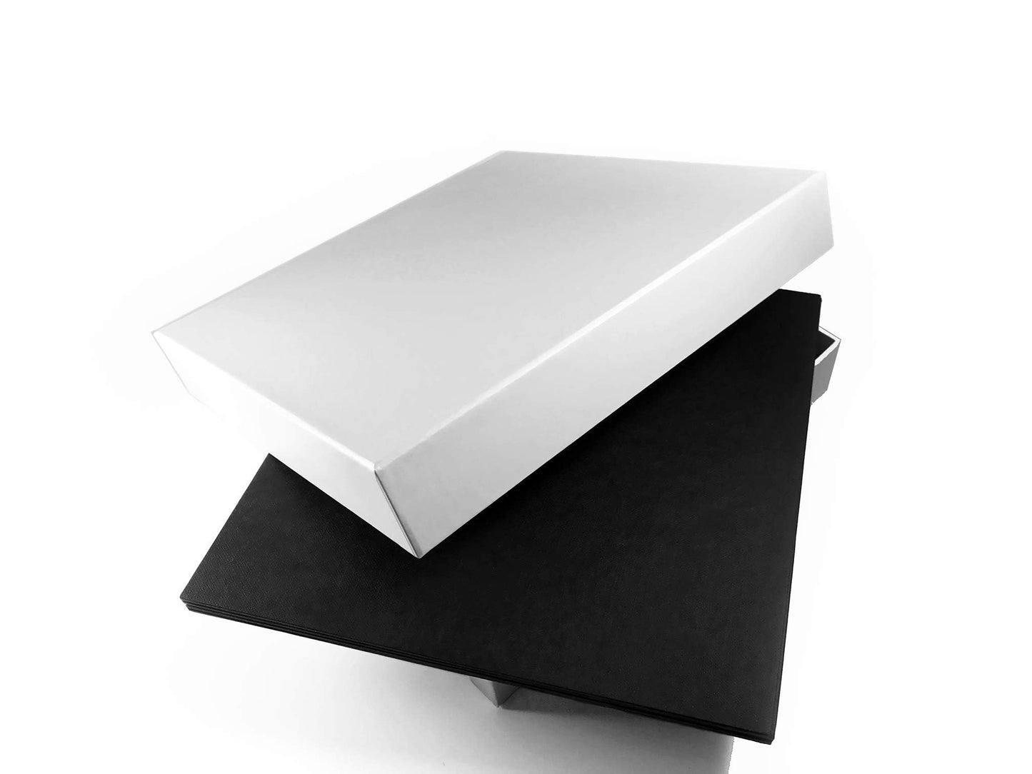 Apostrophe Games Blank Game Board & Box - 17" x 17", White Paperboard for DIY Family Board Games