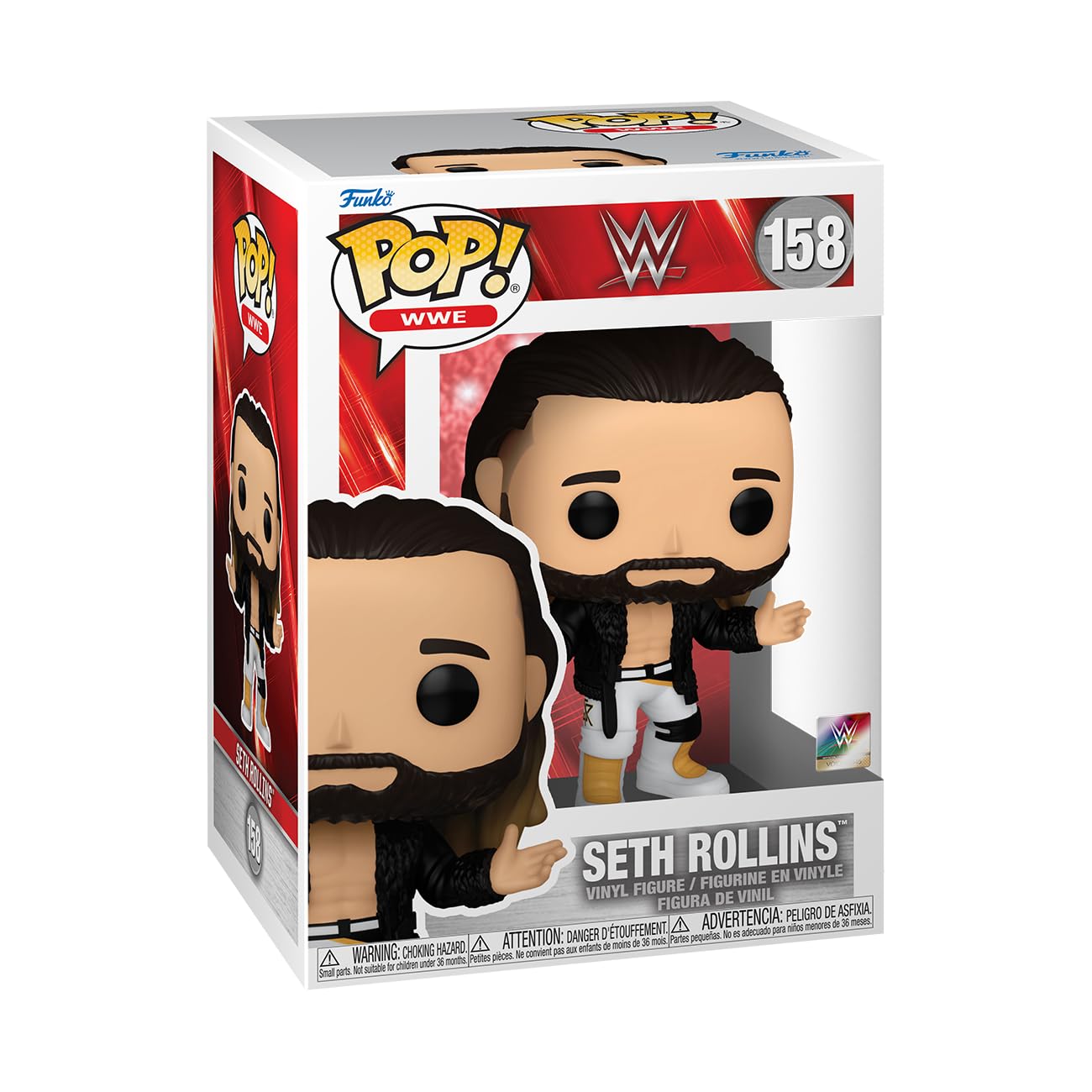 Funko Pop! Wwe: Seth Rollins With Coat - Collectable Vinyl Figure - Gift Idea - Official Merchandise - For Kids & Adults - Sport