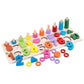 Webby KidS Wooden Educational Learning Numbers And Shapes Puzzle Game Pack Of 1