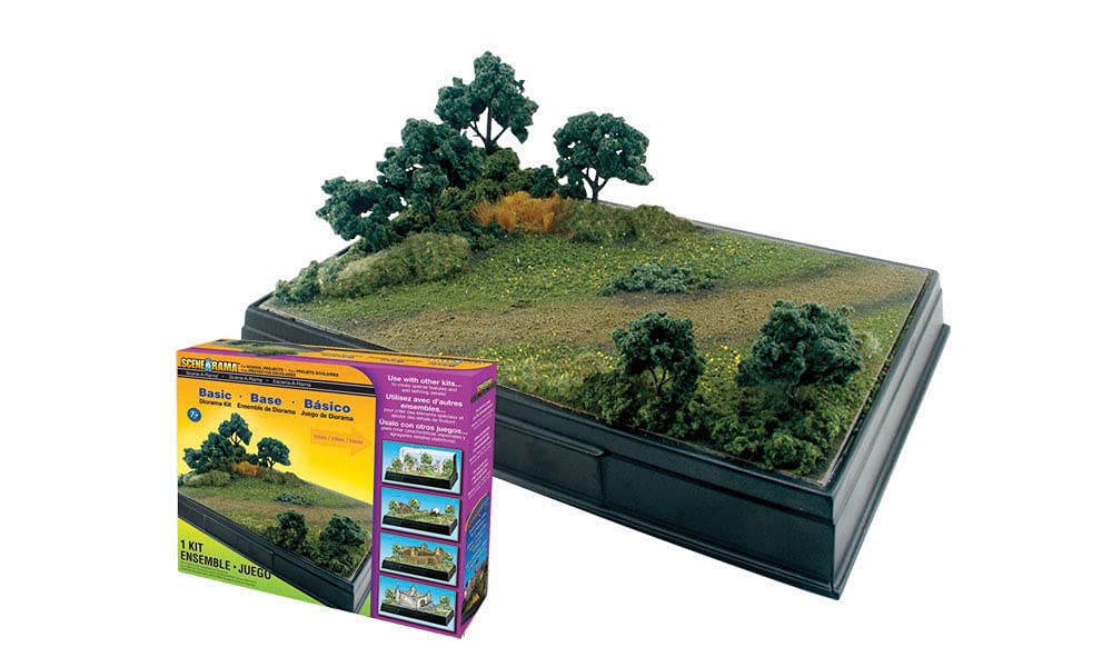 Woodland Scenics Diorama Kit, Basic - Multicolor, Plastic & Fiber, SP4110, By The Yard