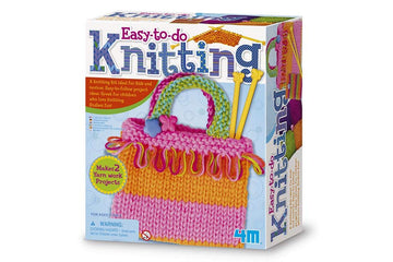 4M Easy to Do Knitting Art, Learn to Knit, Easy to Follow for Boys and Girls Ages 8+