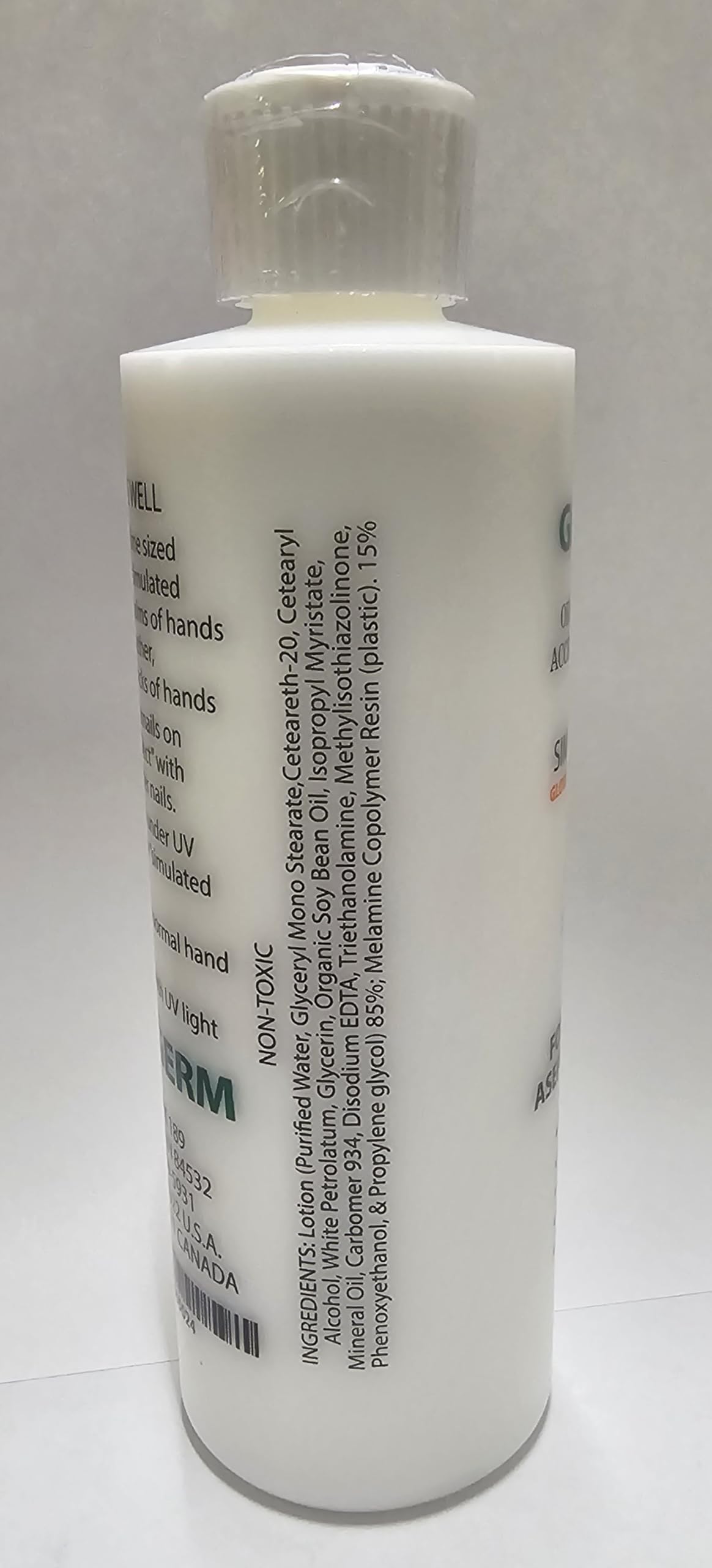 GLO GERM Gel Lotion - 8 oz Two Pack - Promotes Hand Washing & Aseptic Techniques - Model GGG9O