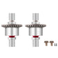 Mesimsple for Wltoys 144001 144010 Differential Gear & Input Gear for Wltoys 1/14 144002 144010 124016 124017 Front Rear Diff Se