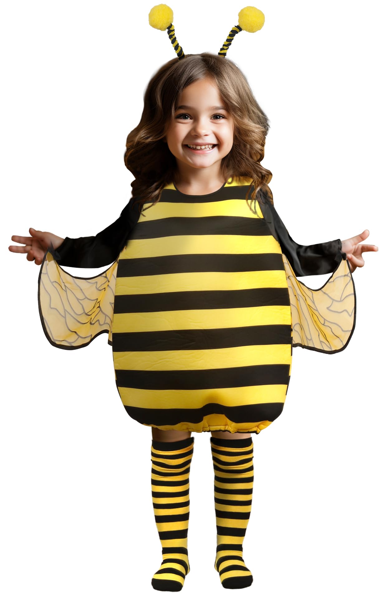 Bumble Bee Costume For Girls Funny Animal Halloween Kids Costumes