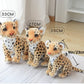 Natureman 9Inches Cheetah Plush Toy,Cute & Lifelike Cheetah Stuffed Animals Plush Toy,Gifts For Boys And Girls (Brown)
