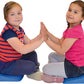 Gymnic Movin' Sit Jr. Inflatable Seat Cushion, Blue, 10 L X 10 W In - 8909