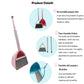 Bsmstone Kids Broom And Dustpan Set-Mini Dustpan And Broom For Children Housekeeping Pretend Play Cleaning Tools Set (Pink)