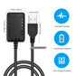 Crazepony 2-in-1 USB Balance Charger Cable 1A with XH-3P Connector Plug for 2S 7.4V LiPo Battery RC Car Boat Rock Crawler FPV Dr