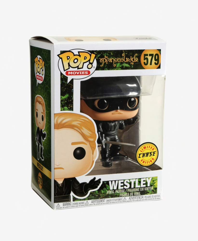 Funko POP! Movies Princess Bride Westley Vinyl Figure 3.75" Chase Variant - Black