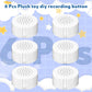 6 Pcs White Sound Recorder Voice Recorder Music For Stuffed Animal, Toy Recording Device Recordable Sound Module, Record Message