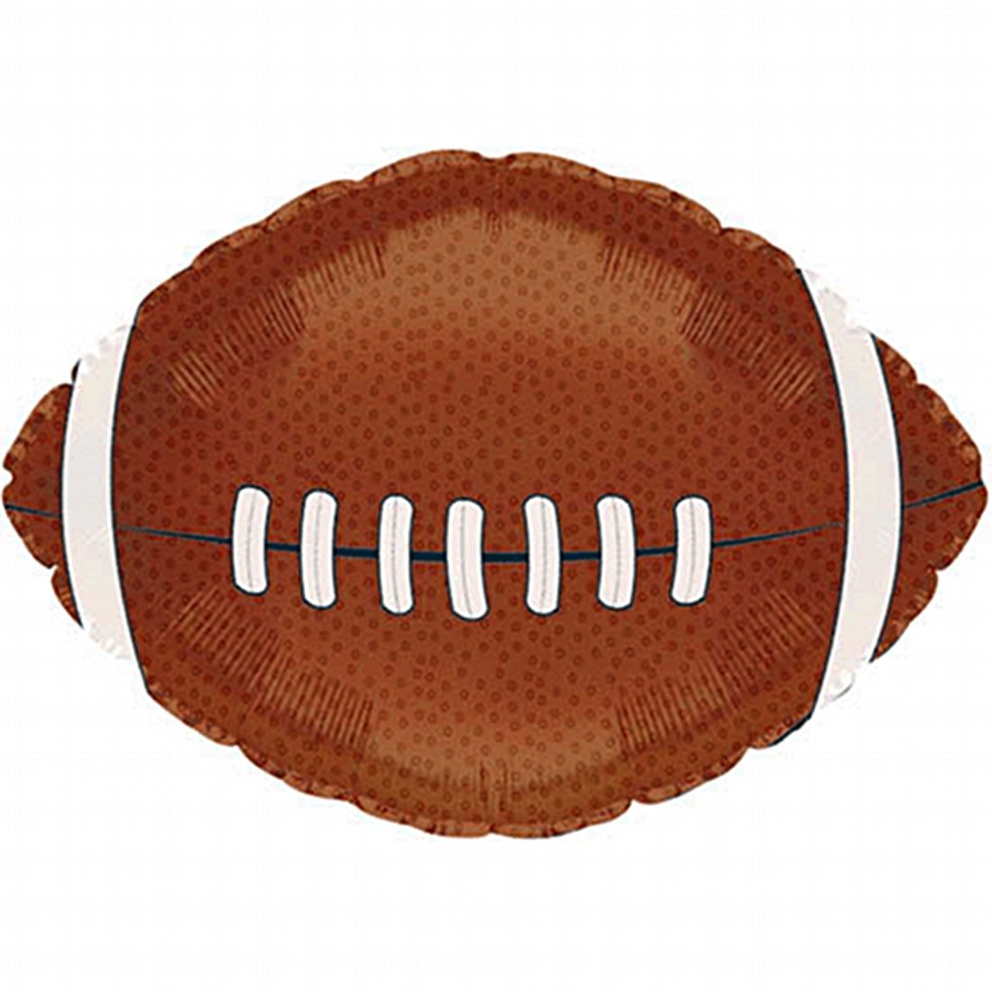 PMU Football Party Supplies and Decorations - Football Decorations - Game Day Leather Like Football 22 Inch Mylar Balloon Pkg/1