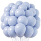 Voircoloria Dusty Blue Balloons, 66Pack 12Inch Slate Blue Latex Party Balloons For Wedding, Birthday, Graduation, Bridal Shower,
