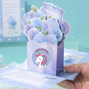 Roranic Cute Unicorn Mermaid Princess Stickers Roll For Girls,500Pcs 2.5Cm/1In Reward Stickers For Classroom Birthday Party Favo