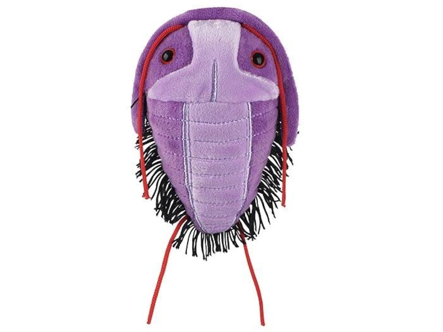 GIANT MICROBES Fuzzy Fossils Trilobite Plush - Learn About Fossils and Prehistoric Creatures, Unique Gift for Family, Friends, S