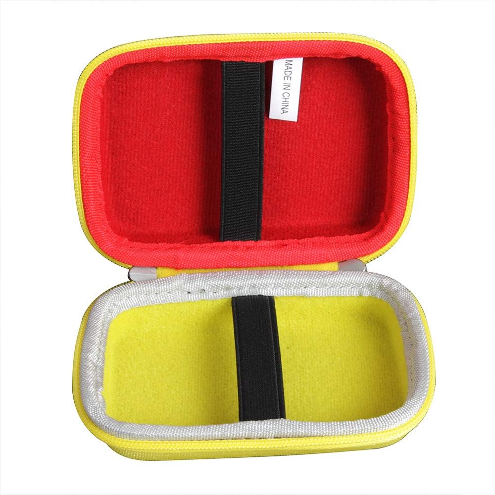Adada Travel Case For Mattel Uno Card Game (Only Case) (Yellow+Red)