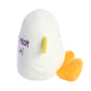 Aurora Punny Eggspressions  Me Up Stuffed Animal - Humorous Wordplay - Playful Expression - Yellow 3.5 Inches