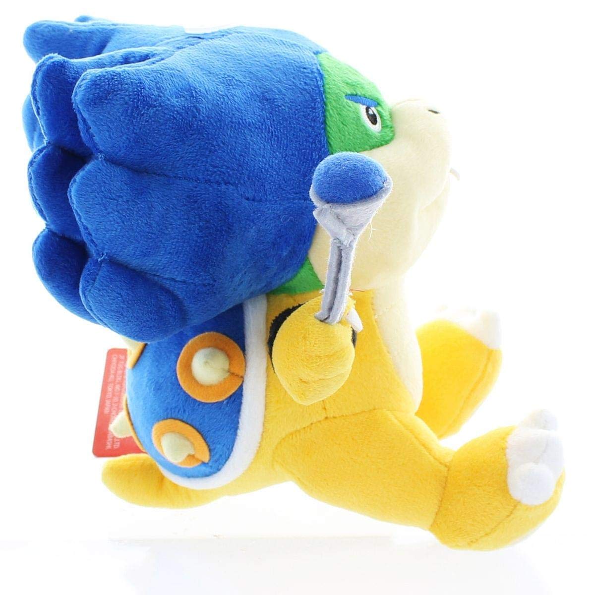 Little Buddy 7" Plush Ludwig Von Koopa Figure - Multicolor, Soft Plush Material, Model 1341