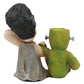 Ebros Day Of The Dead Pinheadz Monster With Voodoo Stitches Figurine Halloween Collectible Statue Fantasy Mythical Beings Undead Apocalypse Horror Icon (Mad Stitch Love Frankenstein And Bride)