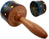 Balikraft Hand Made Wood Artisans Marakas Ombak Colorful Beach Ocean enhanced Maracas Instrument Rumba