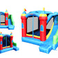 Bounceland Royal Palace Inflatable Bounce House [Blower NOT Included], Long Slide, Large Bouncing Area, Basketball Hoop and Sun