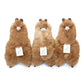 AlpacaNext Llama Stuffed Animal - 18 inch. Cute  Soft and Cuddly Alpaca Plush Toy Handcrafted on Real Alpaka Natural Fur (18 inches  Brown)