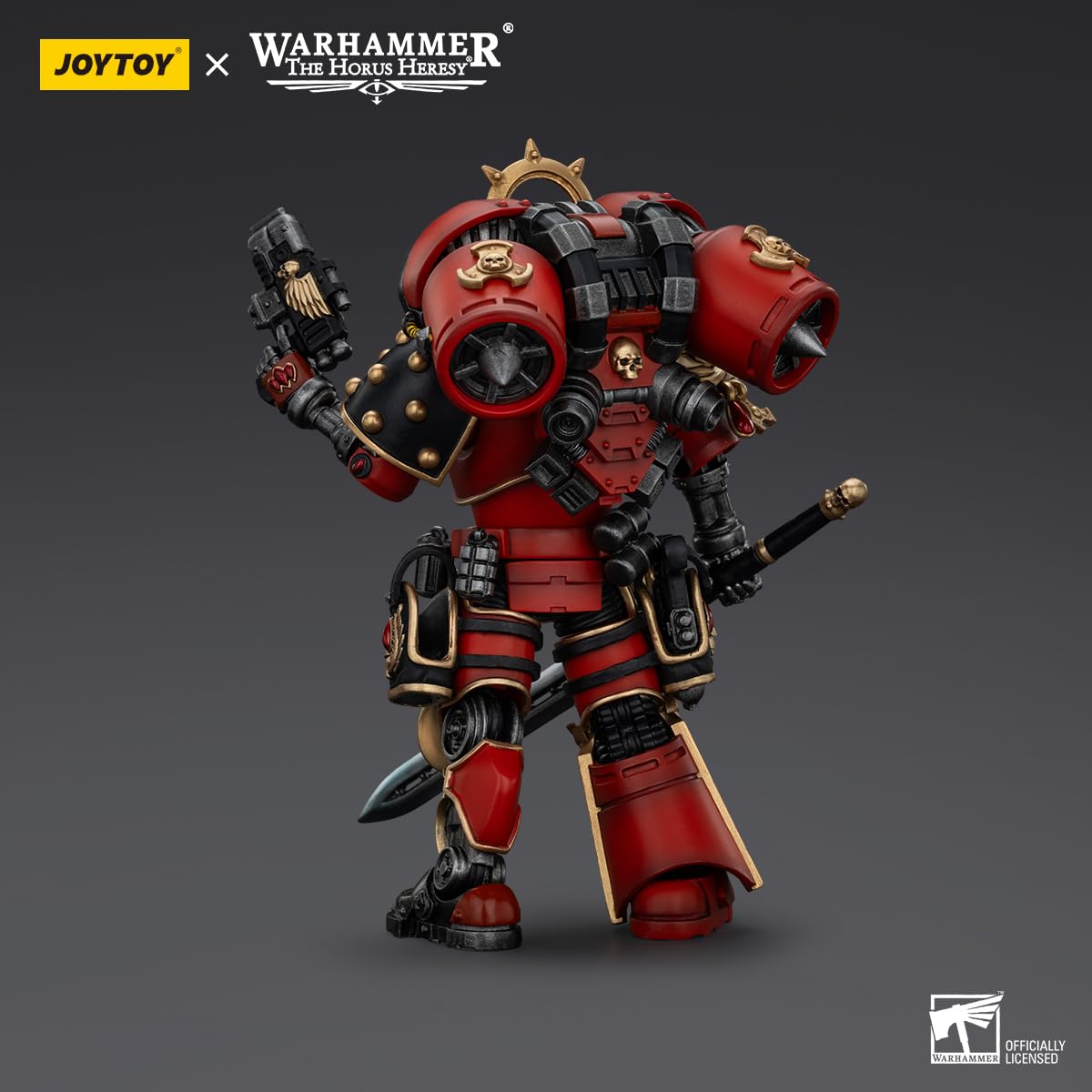 malt-inspiredISE JOYTOY 1/18 Action Figures - Warhammer The Horus Heresy Blood Angels Dominion Zephon - 5 Highly Posable Collectible Model Ages 15+