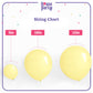 House Of Party Pastel Yellow Party Balloons - 100 Pcs | 12 Inch Single Color Latex Balloons For Birthday, Wedding, Bachelor & Ch